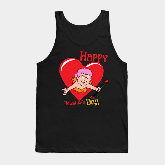 valentines day funny goofy popular designs Tank Top by Solomonkariuki 